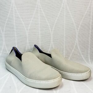 Rothy's The Original Slip On Sneakers Casual Comfort Sand Beige Women's Size 9.5